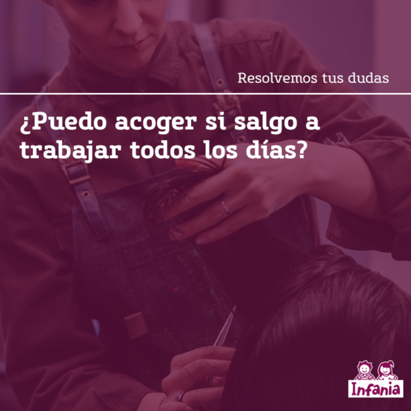 acoger con trabajo