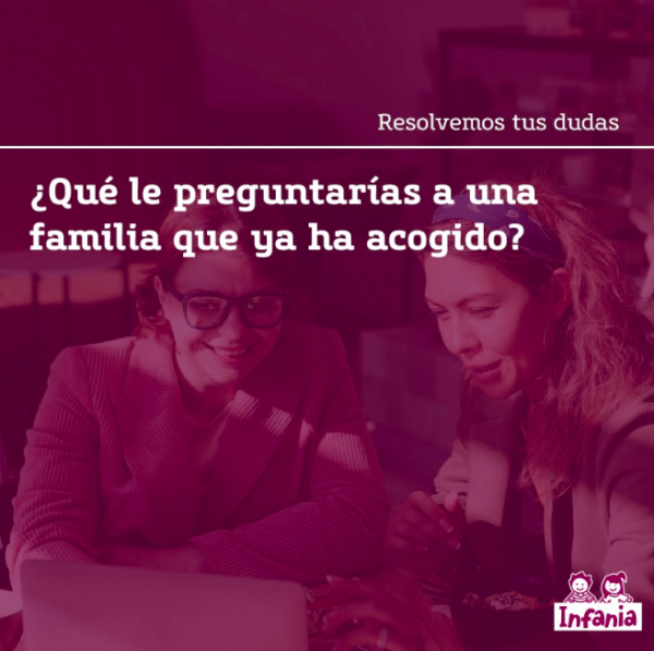 Familias de acogida comparten sus experiencias a través de nuestras redes sociales. Testimonios reales